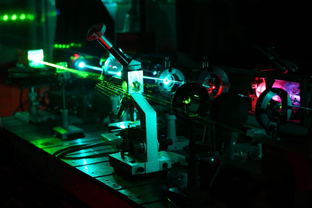 laser research development R&D workplace ny laser-focused staying